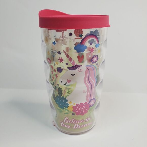 Tervis unicorn Made in USA Double Walled Insulated Tumbler Travel Cup 16oz - Picture 1 of 4
